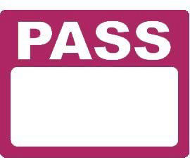 PASSシール（横）